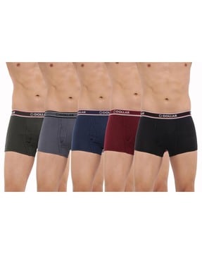 Buy Rupa Solid Briefs - Multi ,Pack Of 5 Online at Low Prices in