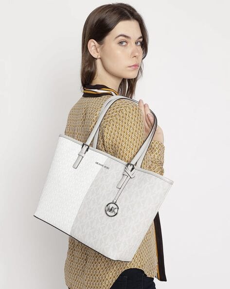 michael kors jet set medium tote bag