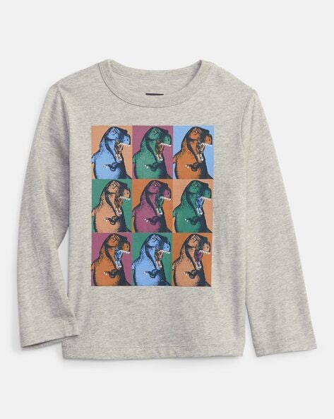 Gap Kids Graphic Print Crew-Neck T-Shirt