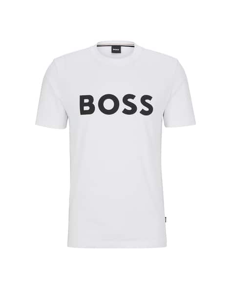 HUGO Cotton Jersey T Shirt With Cigarette Packet 2025