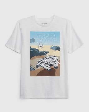gap kids Star Wars Print Round-Neck T-Shirt-picture-15