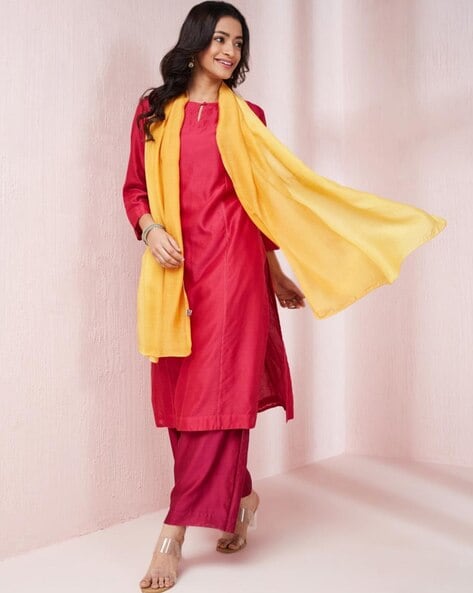 Women Ombre-Dyed Viscose Stole Price in India