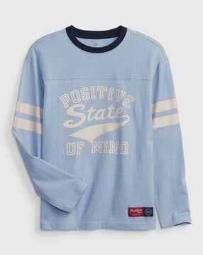 gap kids Positivity Graphic Print Round Neck T-Shirt-picture-18