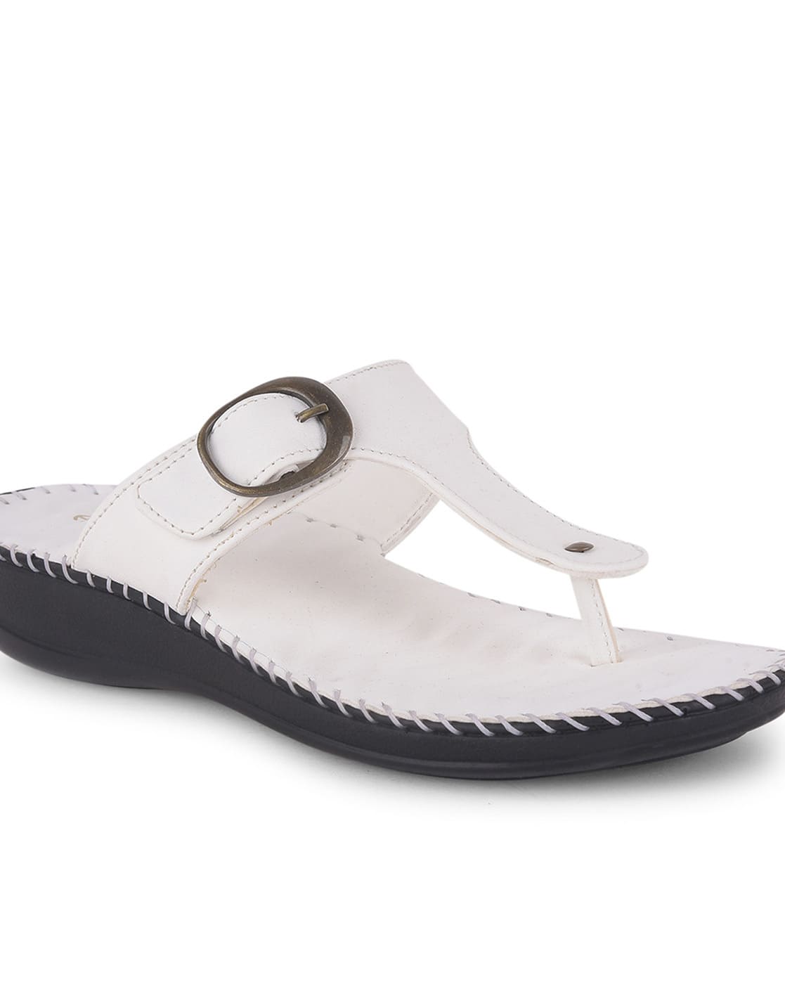 Buy White Flip Flop & Slippers for Women by LIBERTY Online | Ajio.com
