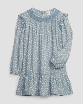 gap kids Printed A-Line Dress-picture-10