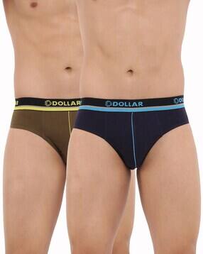 dollar bigboss Pack of 2 Men Super Combed Cotton Solid Brief-picture-46