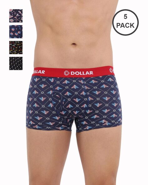 Dollar Bigboss - Multicolor Cotton Men's Briefs ( Pack of 5 ) - Buy Dollar  Bigboss - Multicolor Cotton Men's Briefs ( Pack of 5 ) Online at Best  Prices in India on Snapdeal
