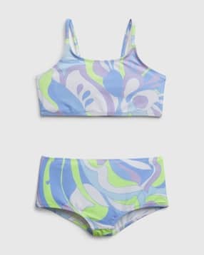 Printed Tankini with Shorts Set-image-39