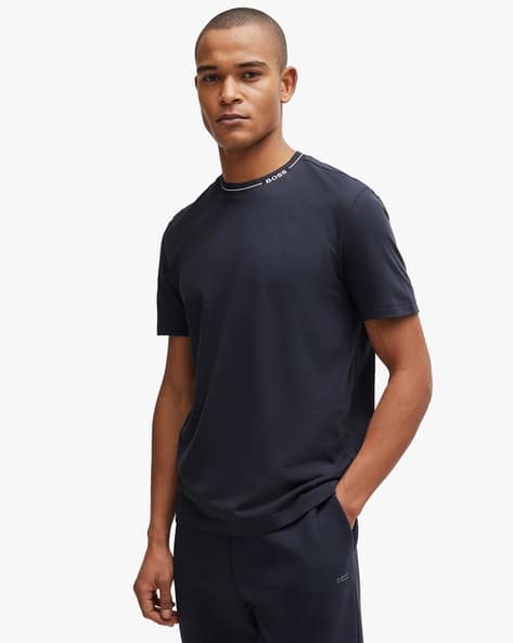 Buy Navy Blue Tshirts for Men by BOSS Online