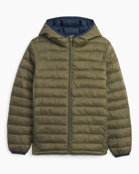 Gap Kids Zip-Front Puffer Jacket