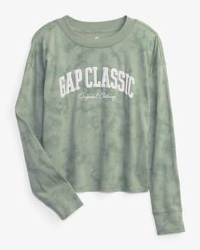 gap kids Tie & Dye Print Round-Neck T-Shirt-picture-24