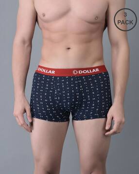 dollar bigboss Men Combed Cotton Printed Trunks-picture-33
