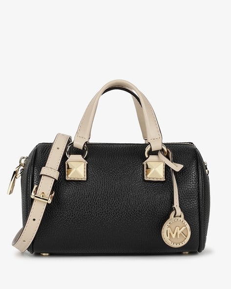 Buy Michael Kors Grayson Small Studded Leather Duffel Crossbody