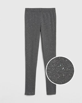 gap kids Shimmery Leggings with Elasticated Waist-picture-18