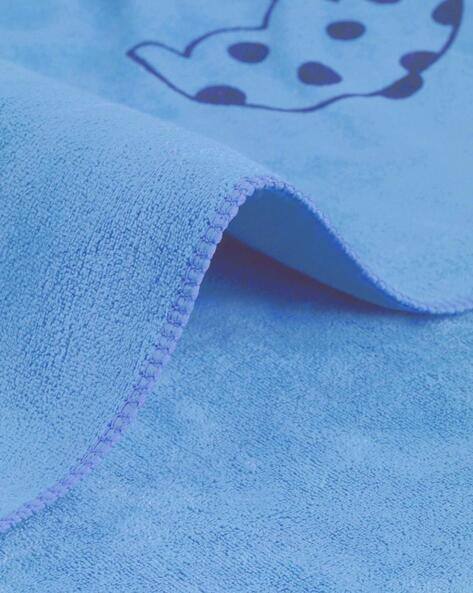 FABINALIV 420 GSM Printed Cotton Bath Towel 55" x 27"