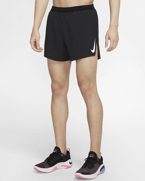 Buy NIKE Logo Print AeroSwift Shorts Online | Ajio.com