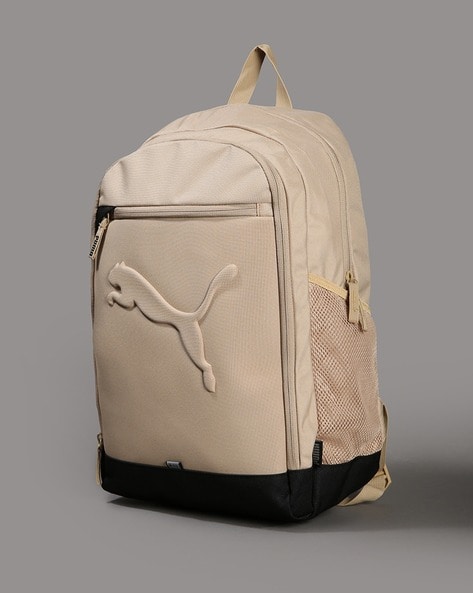 Men Logo Embossed Backpack