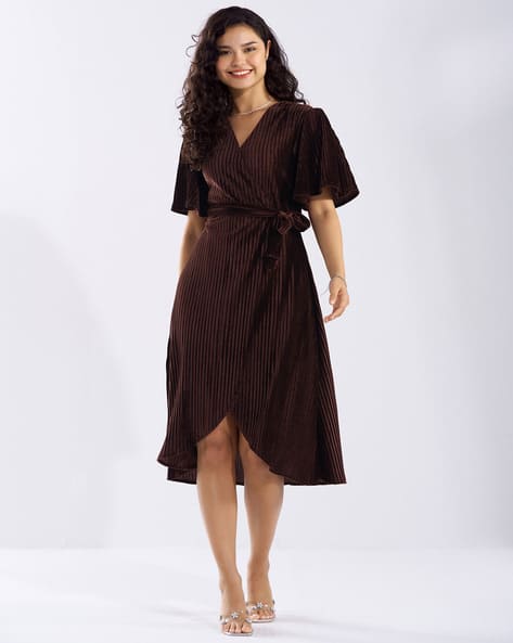 Buy Brown Dresses for Women by AASK Online