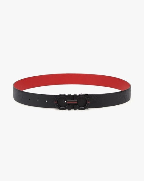 salvatore ferragamo reversible gancini belt