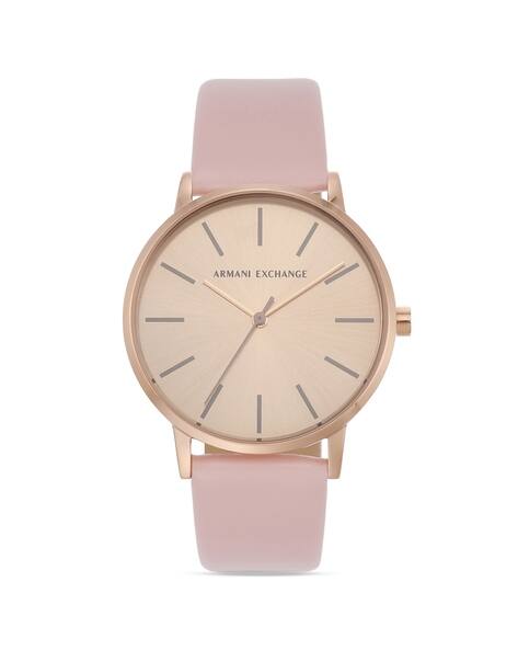 ARMANI EXCHANGE Women Analogue Pink Watch - AX7150SET