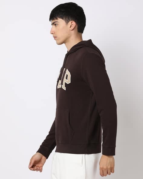 Brown Zip Hoodie Dark Brown Gap Hoodie Gap Factory Mens Brown Gap