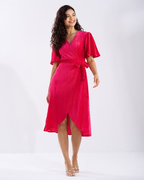 Buy Pink Dresses for Women by AASK Online