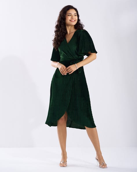 Buy Green Dresses for Women by AASK Online