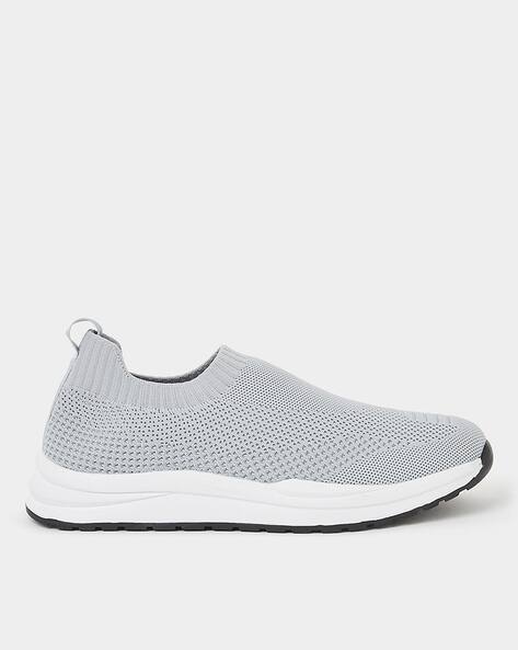 Solid Knit with Pull Tab Sneakers