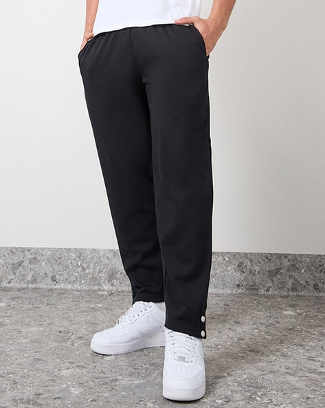 Buy Black Track Pants for Men by Styli Online