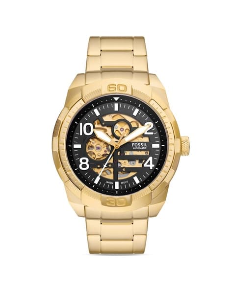 FOSSIL Men Bronson Water-Resistant Analogue Watch-ME3257