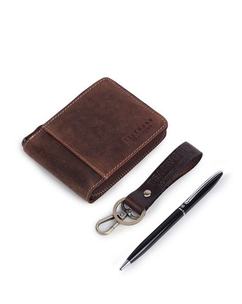 Buy Brown Wallets for Men by TEAKWOOD LEATHERS Online Ajio