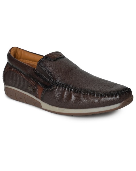 Buckaroo Men Round-Toe Slip-On Loafers