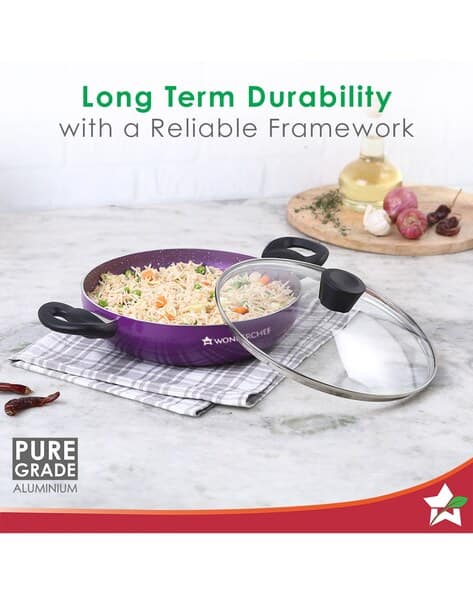 Buy Wonderchef Tivoli Induction Bottom Non-Stick 4-Piece Cookware