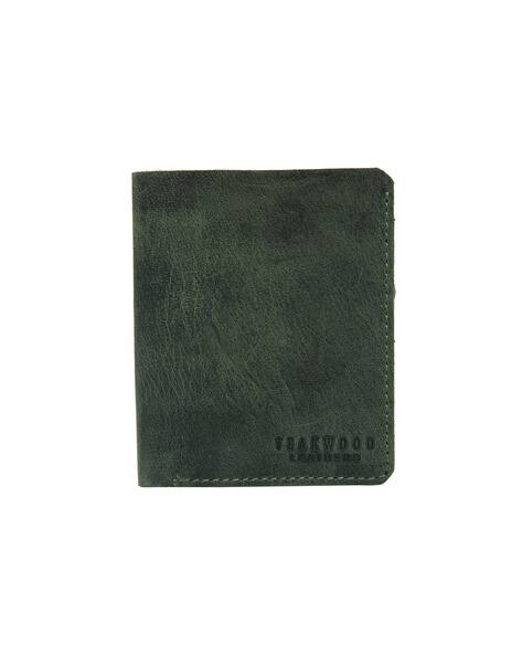 TEAKWOOD LEATHERS Textured Bi-Fold Wallet