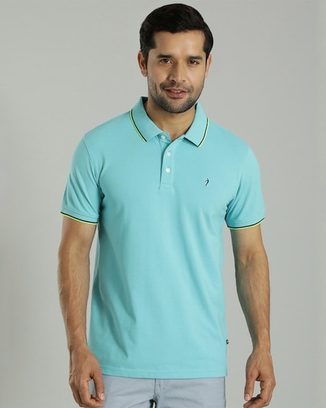 Men Regular Fit Polo T Shirt