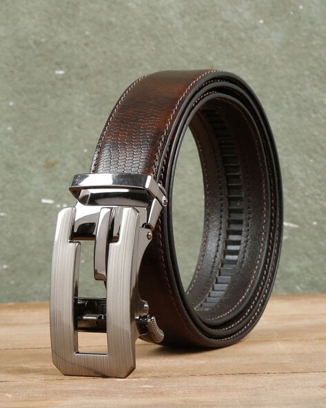 Buy Brown Belts for Men by TEAKWOOD LEATHERS Online Ajio