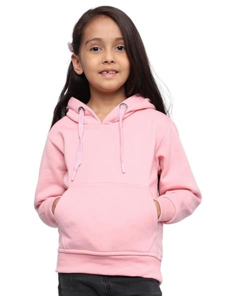 Girls Regular Fit Hoodie