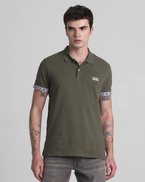 Men Regular Fit Polo T-Shirt