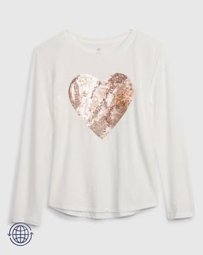 gap kids Sequin Embroidered Round-Neck T-Shirt-picture-15