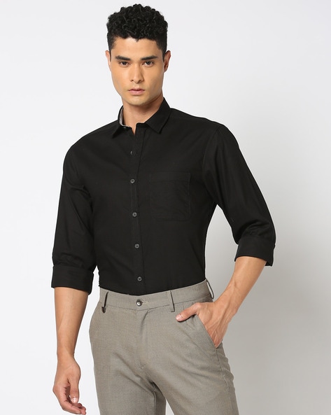 John Players Men Slim Fit Shirt