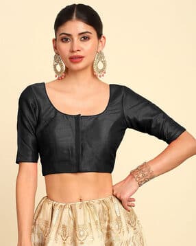 soch Women Round-Neck Front-Open Padded Blouse-picture-26
