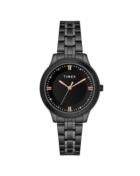 Timex Women Analogue Watch with Metal Strap-TWEL149SMU04