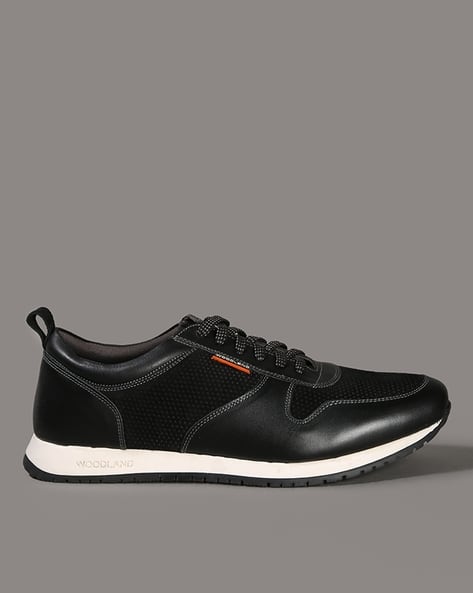 Men Low-Top Lace-Up Shoes