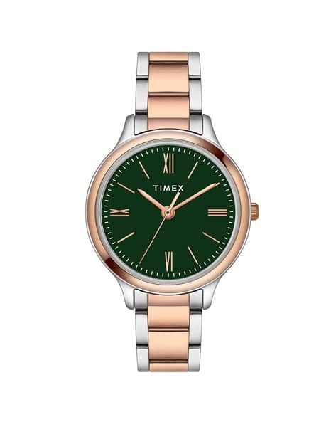 Timex Women Analogue Watch with Metal Strap-TWTL121SMU04