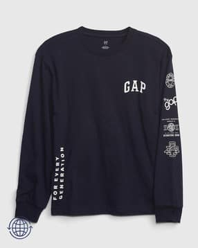 Logo Print Round-Neck T-Shirt-image-22