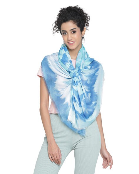 Women Water Lily Printed Stole Price in India