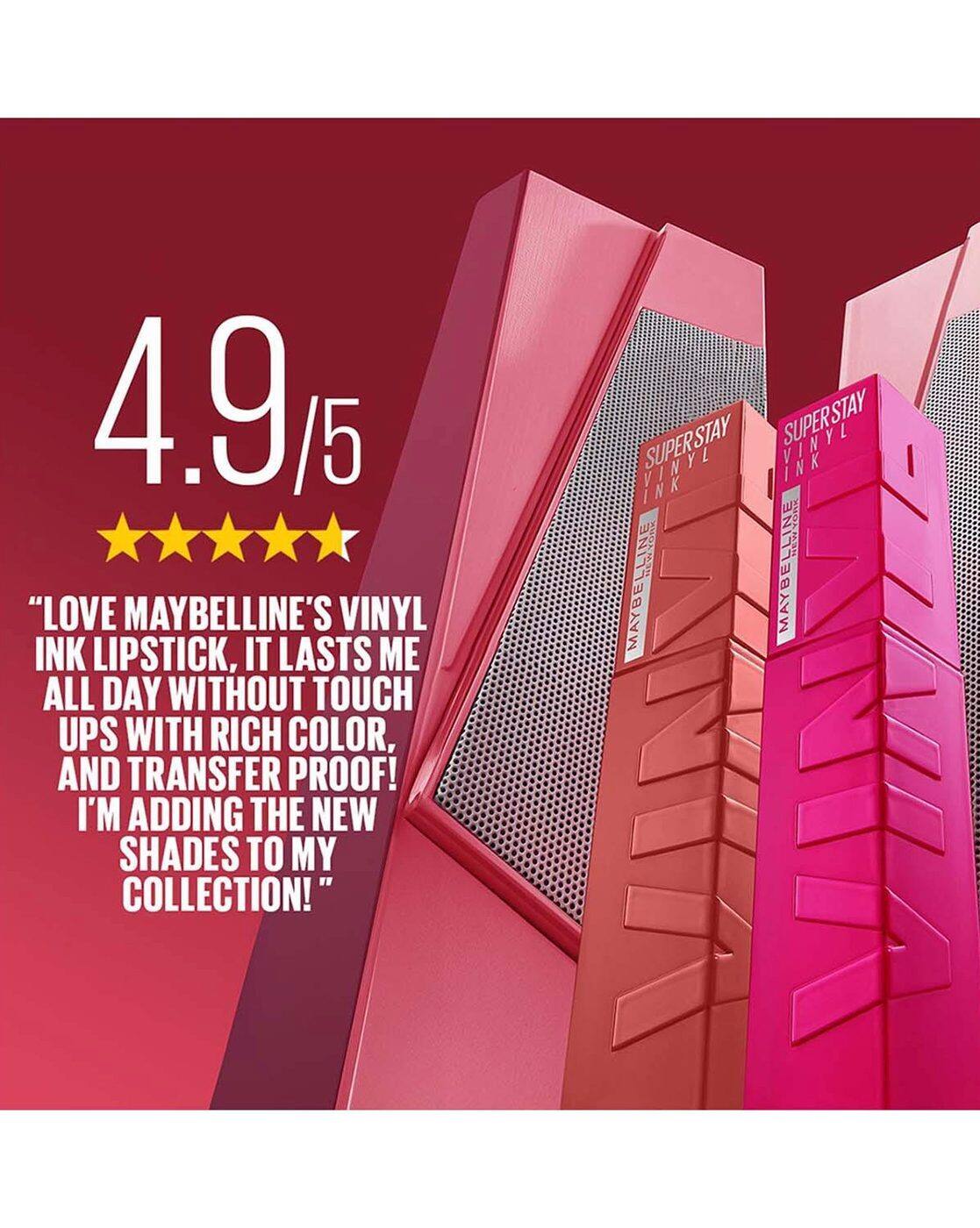 Buy Maybelline New York Super Stay Vinyl Ink Liquid L Online