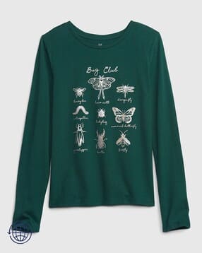 gap kids Graphic Print Crew-Neck T-Shirt-picture-46