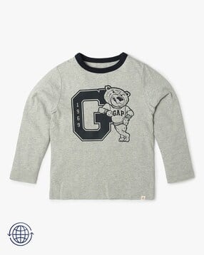gap kids Boys Printed Relaxed Fit Round-Neck T-Shirt-picture-29