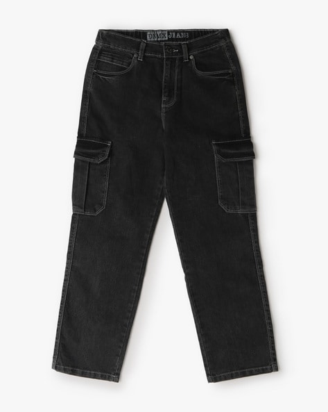 Boys Relaxed Fit Cargo Jeans